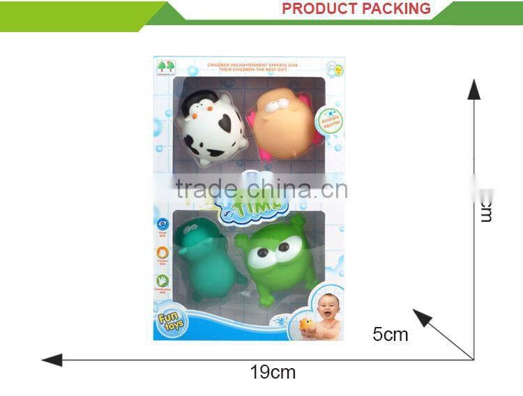 4PCS new product baby bath toys elephant