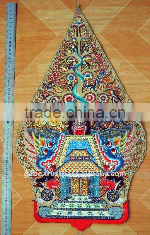 Gunungan Wayang Kulit Javanese Style