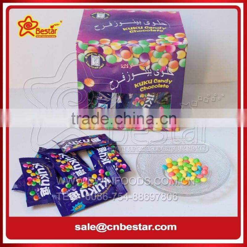 Botlle Packing Crispy Chocolate Bean