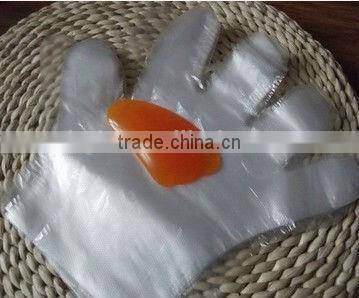 fashion disposable LDPE long sleeve gloves.long veterinary glove