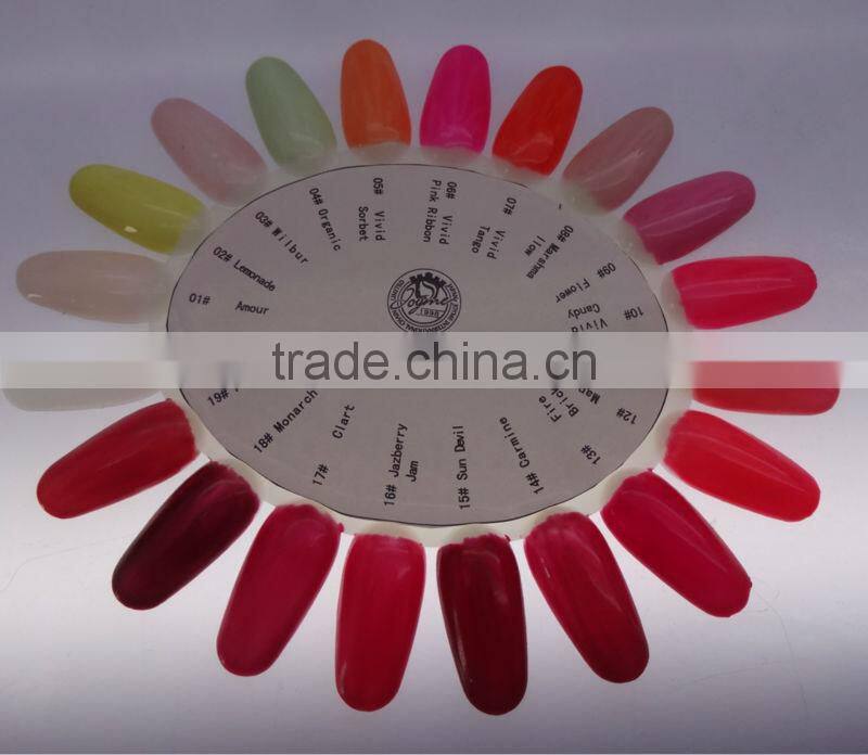 beauty choices colored uv gel polish nail polish sheet