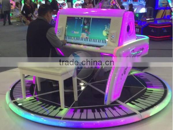 Simulator piano game machine For Kids coin operated piano keyboard coin operated game machine for sale