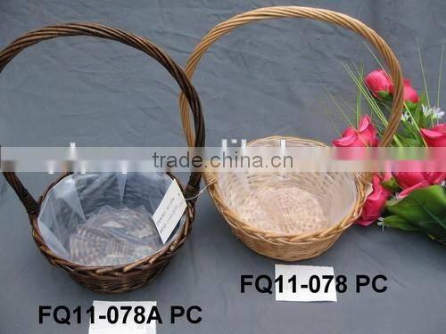 multi-function wicker baskets willow baskets flower pots