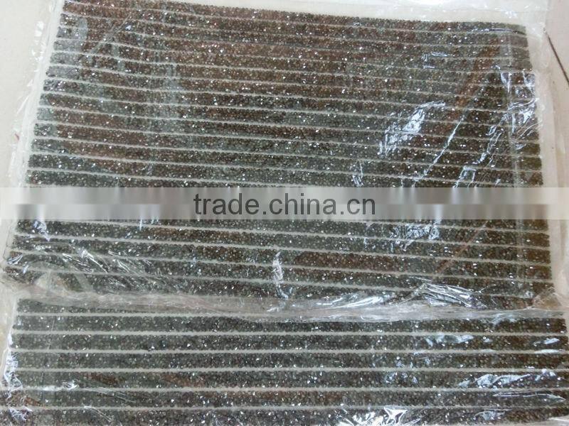 2015 wholesale crystal rhinestone hot-fix mesh