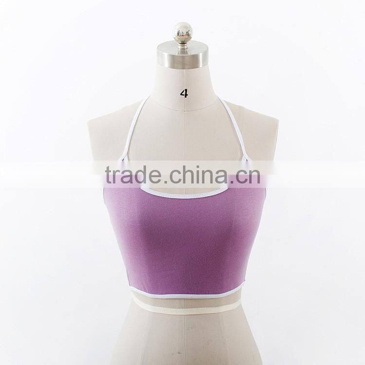 summer lovely candy color sport tank top vest