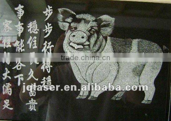 JQ 6010 Laser engraving machine with removable upper half