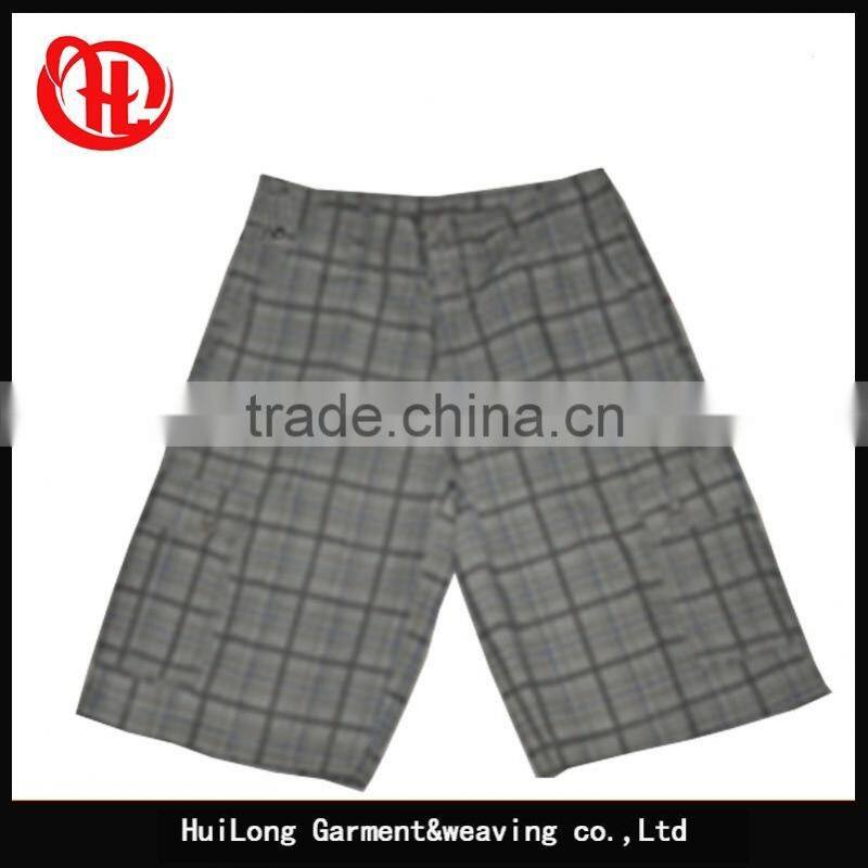 short pants cheap trousers bulk wholesale cargo mens plaid shorts