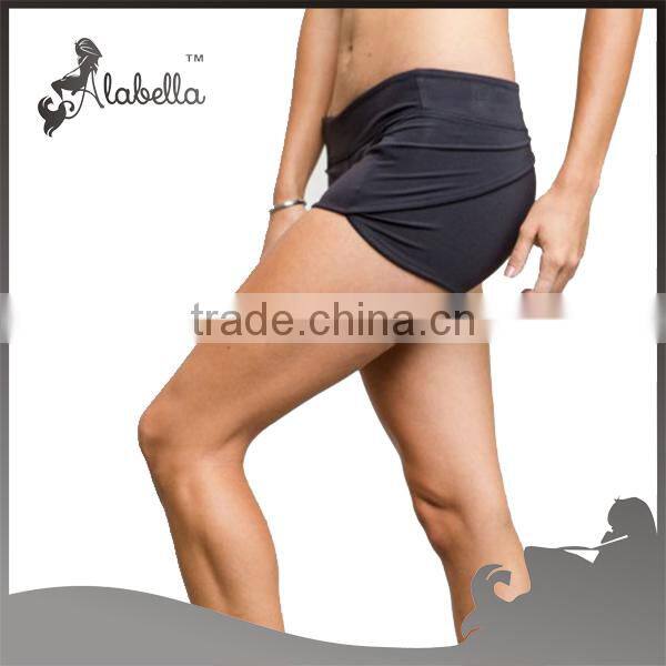 Wholesale bum shorts plain black shorts of clothing manufacturer