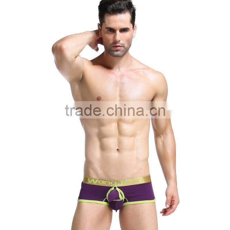 WJ sexy man underwear 95% cotton