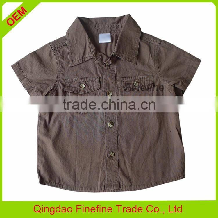 New design boys shirts in summer