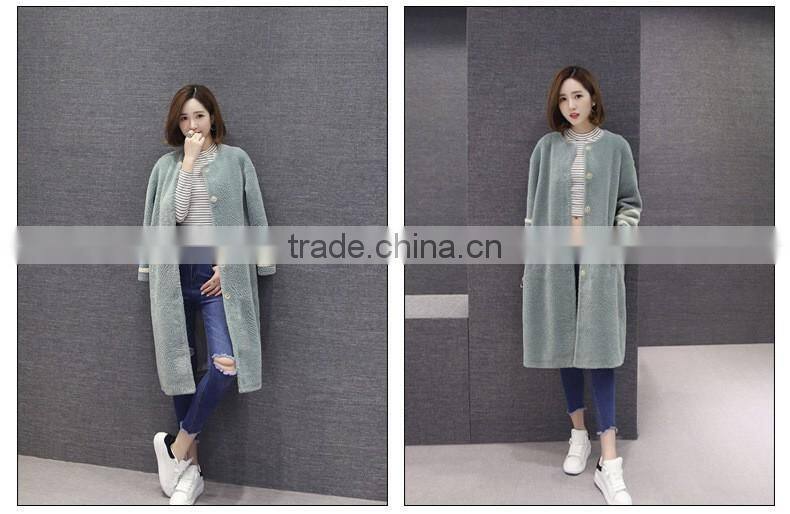 Luxury Thick 100% Genuine Sheep Leather Jacket Women Real Fur Leather Coat Natural Merino Sheep Fur Overcoat