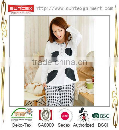 Made In China Long Sleeve Women's Dresses Fashion Ladies Sexy Asian Sleepwear