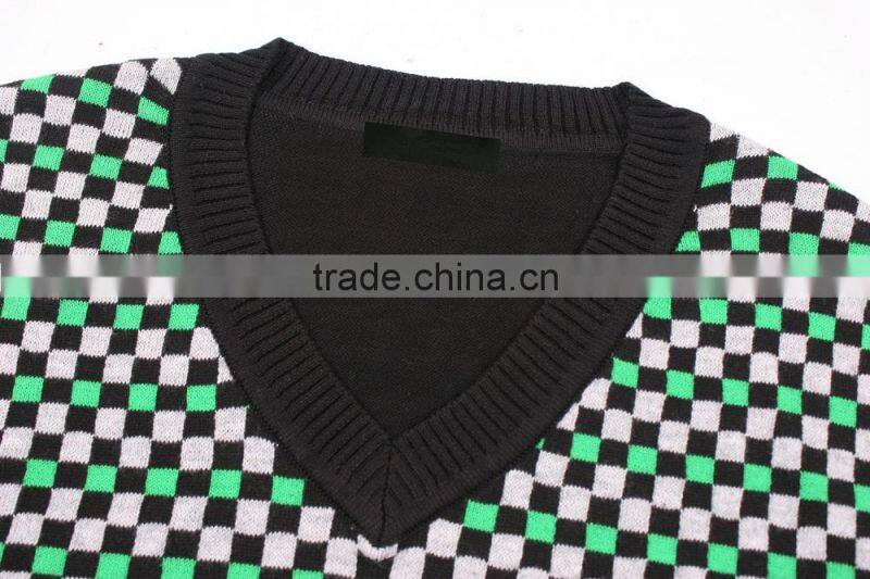 Green Mens Christmas Sweaters Vest