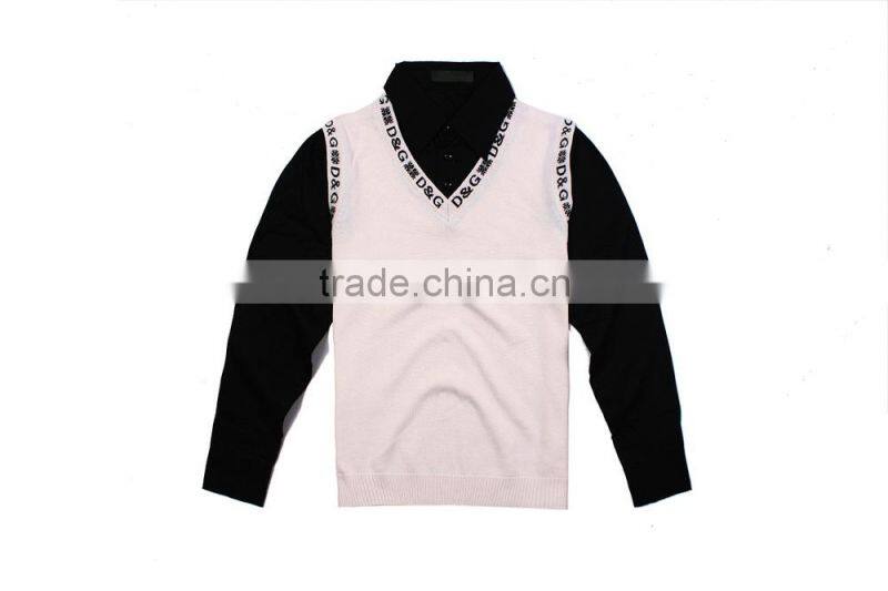 2015 Men Blank Pullover Custom Wholesale Sweaters