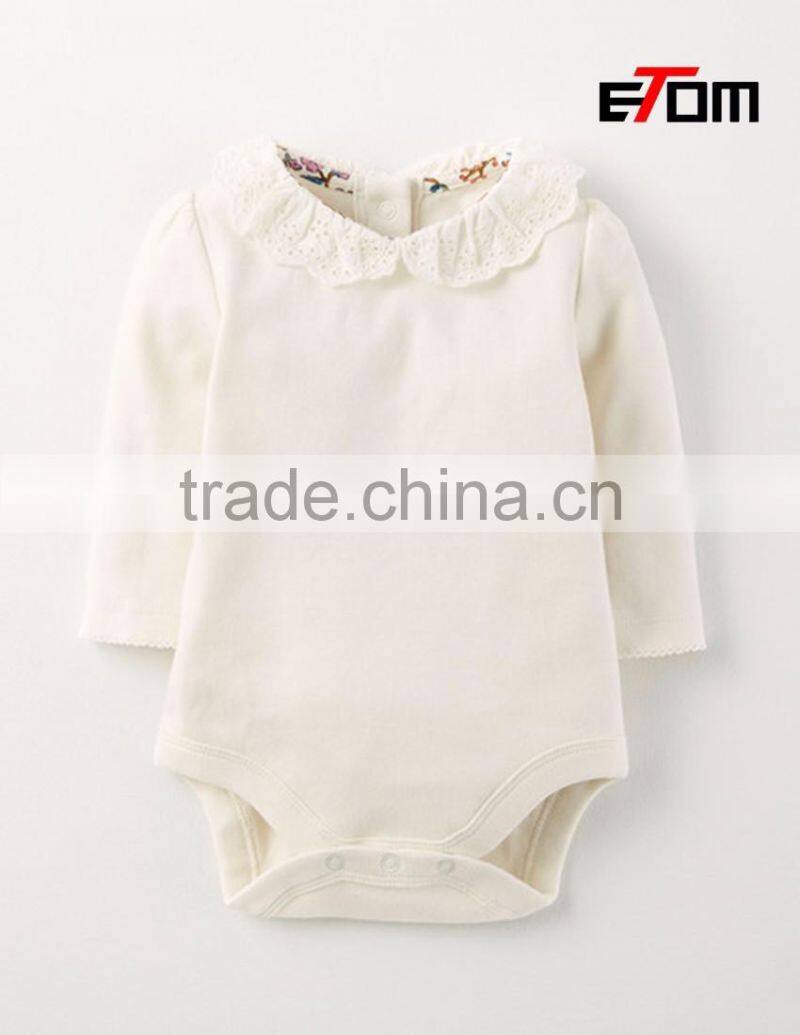 1506 OEM Baby clothes newborn boys 100% organic cotton baby romper long sleeve Infants clothing& newborn baby clothes