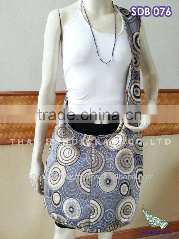 Thai Cotton Shoulder Hippie Boho Hobo Sling Crossbody