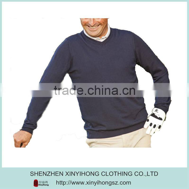 OEM service high quality golf sweater mens sports gym Knitwear