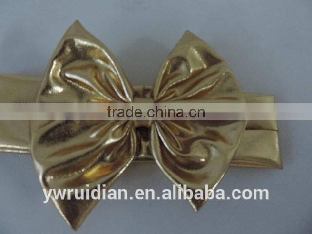 girl summer headband skinny adjustable elastic bowknot kids hairband 2017 hot sale wholesale children hair wearing accessories