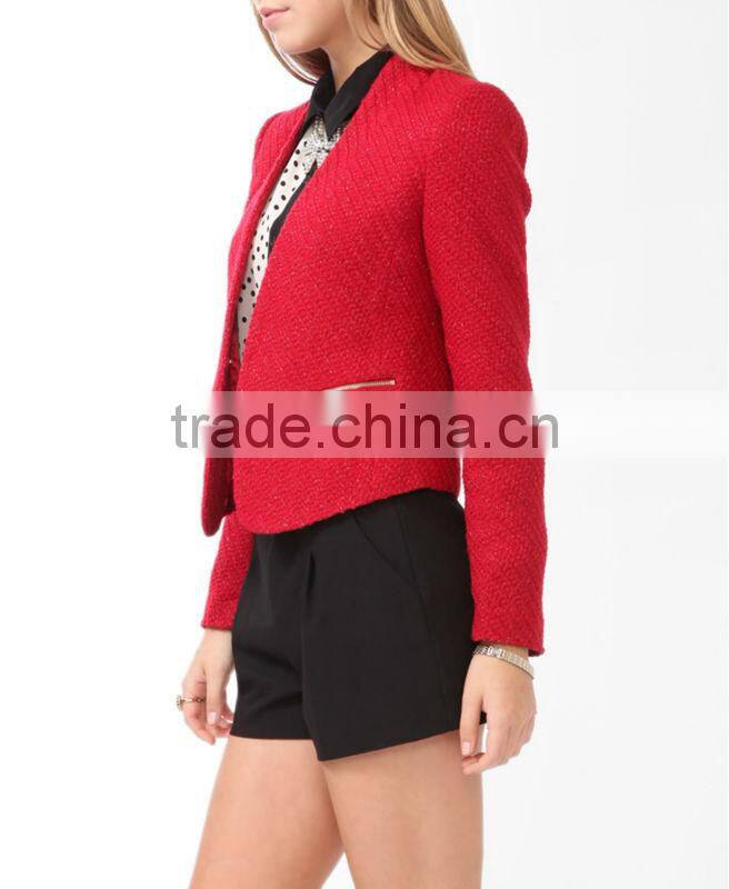 Metallic Tweed Jacket