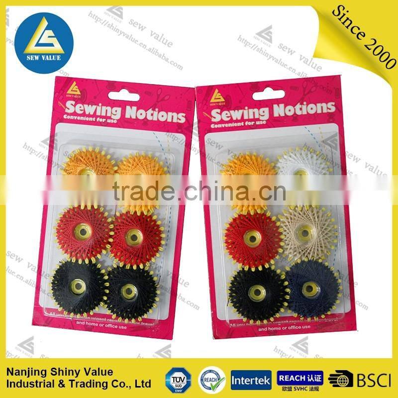 100 spun polyester material sewing thread with bobbin