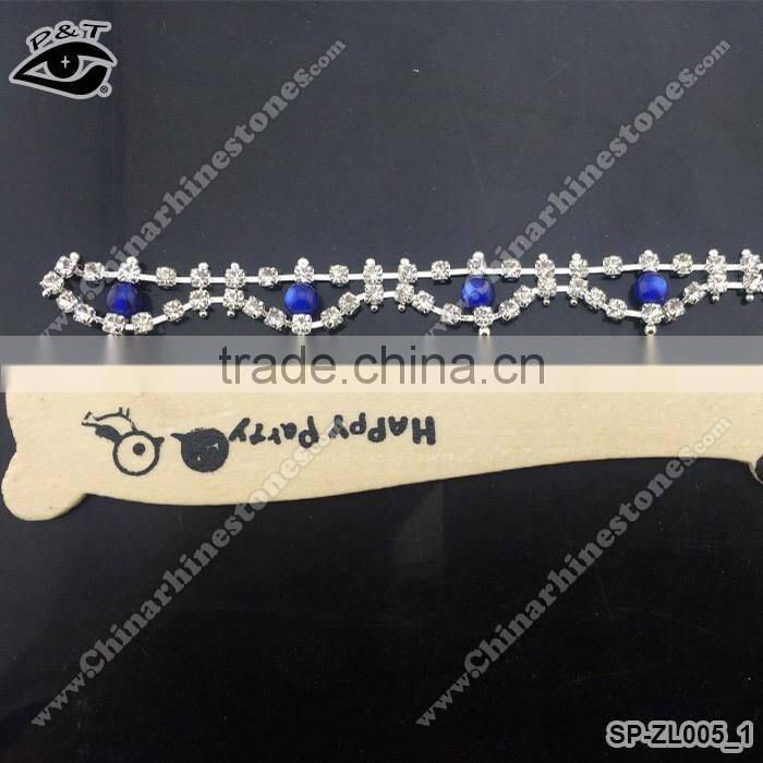 Bling Rhinestone Cup Chain Roll For Garment Necklace