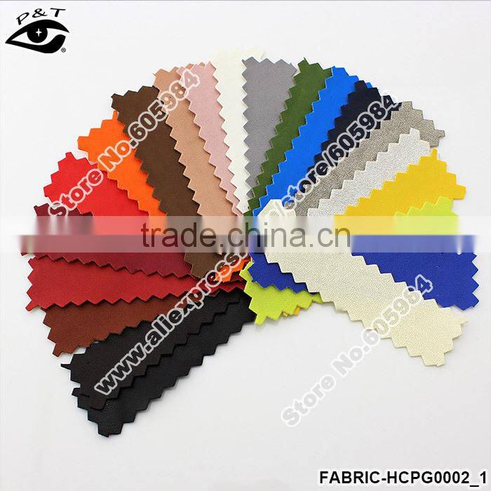 Solid colors Synthetic Leather PU leather with colorful printed patterns for bags shoes sofa furniture