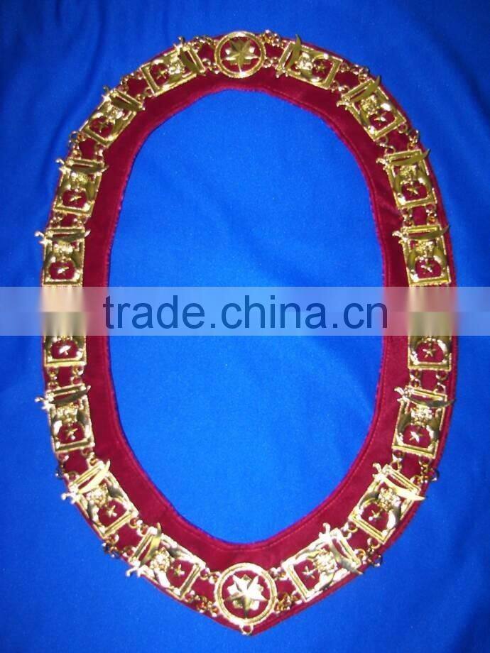 Masonic collars/masonic collar chain/masonic regalia collars