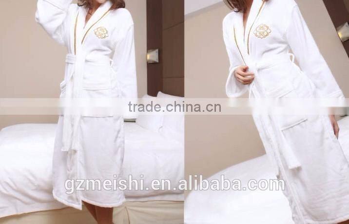 100% cotton terry bathrobes