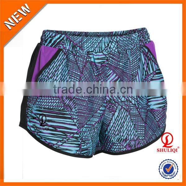 wholesale women gym shorts ,running short casual jersey , women's sport short H-784