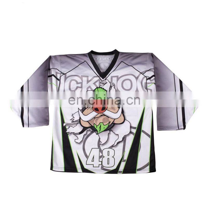Custom goalie cut hockey jerseys hockey practice jerseys hockey jersey