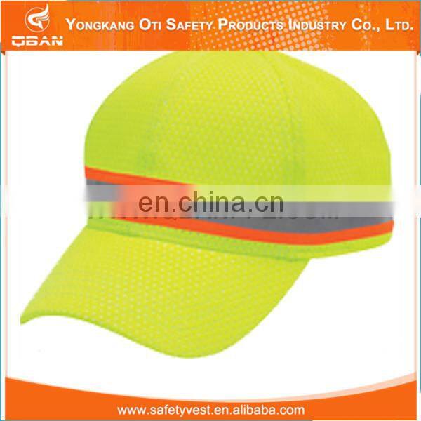 Cheap price good quality yellow safety reflective caps