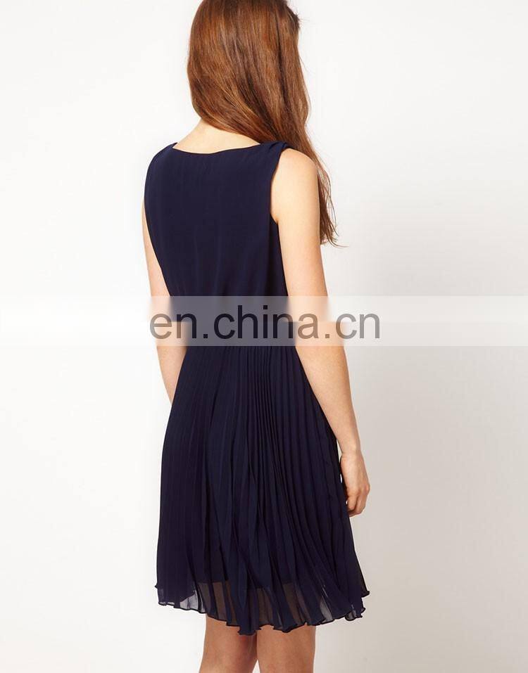 Wholesale clothing suppliers pleated dress prom dress 2017 prom dress