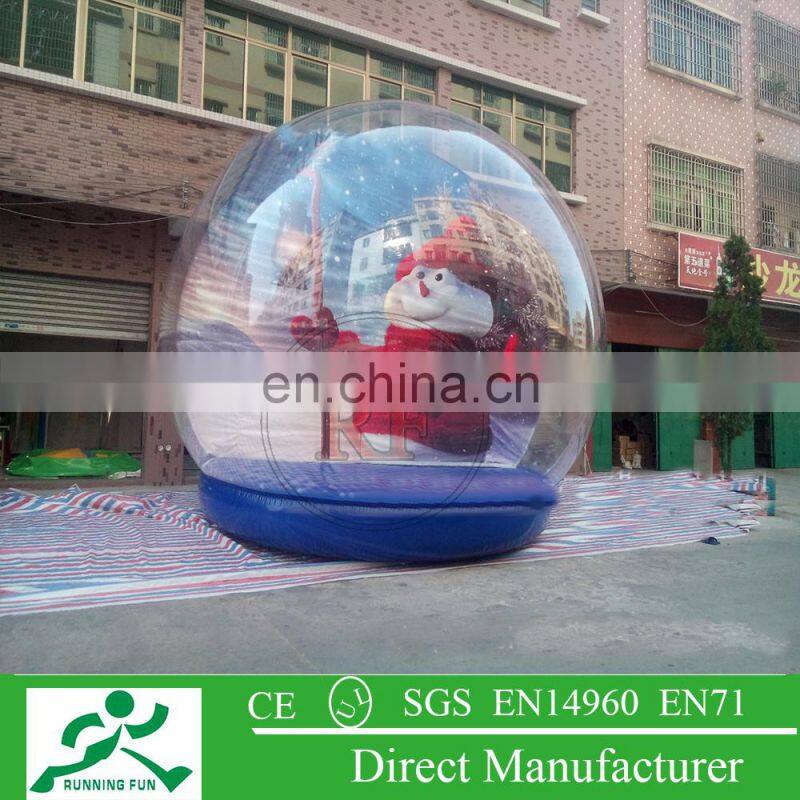 inflatable christmas ornaments snow ball,inflatable snow advertising ball for sale ICM-10