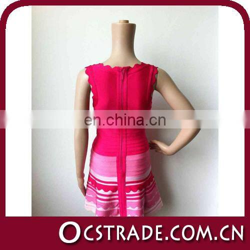 2014 royal blue chiffon bridesmaid dresses china