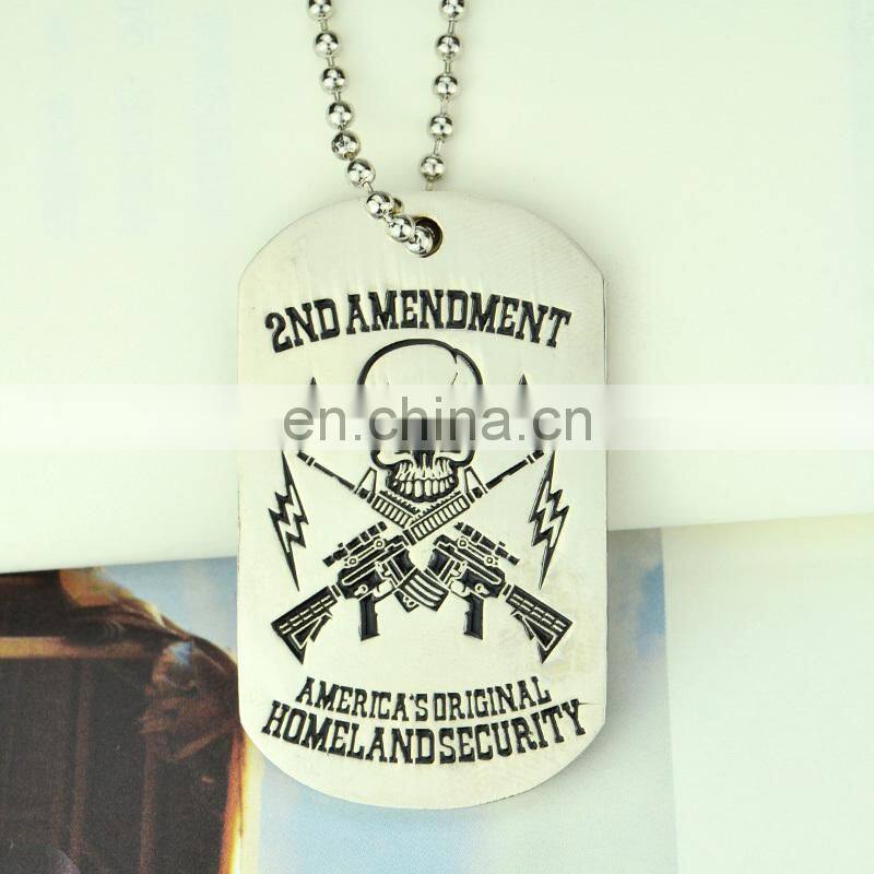 Various styles cheap military dog tags for men