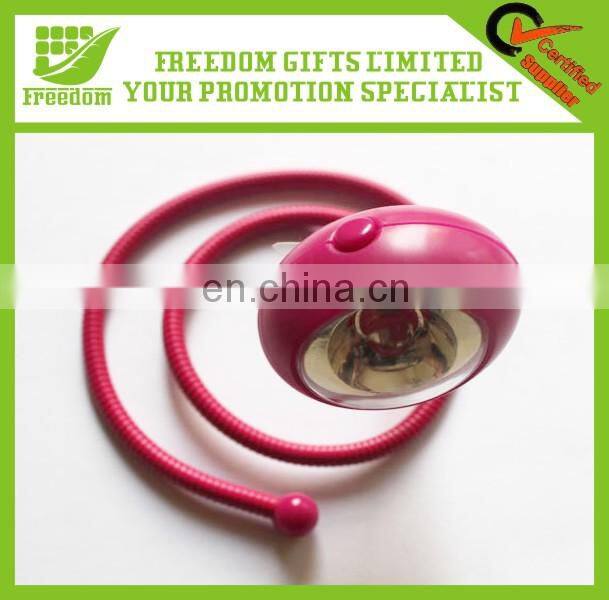 Customized Logo Promotional Flexible Rubber Book Light