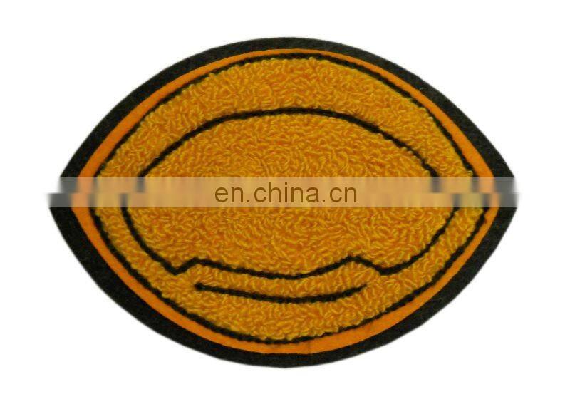 letter chenille badge