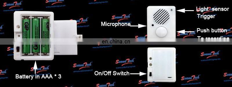 Electronic Components sound sensor voice recorder for toy