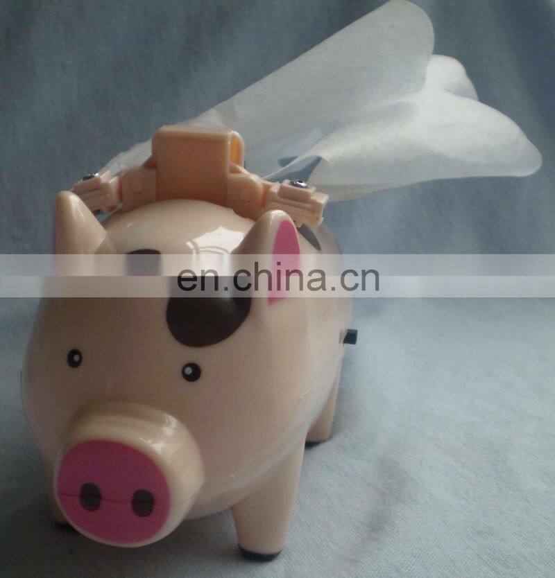 plastic pig electronic toy(OEM)