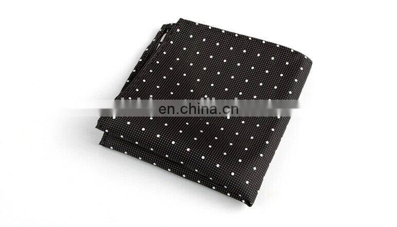 latest design 100% silk pocket square 25*25 cm