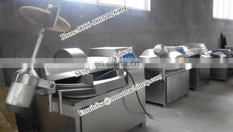 Speed fast frozen meat cutter machine/meat bowl cutter
