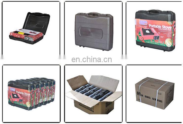 camping portable biogas stove with gas cylinder