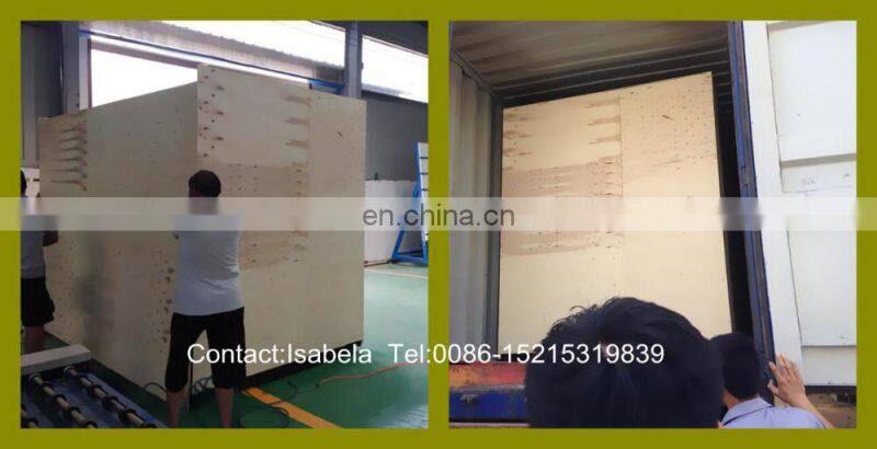 Automatic horizontal cleaning glass machine for double glazed insulating glass washing