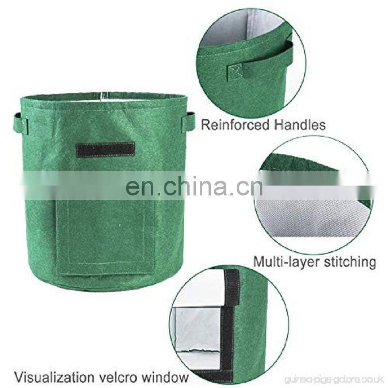 15 gallon felt grow bag felt plant pot