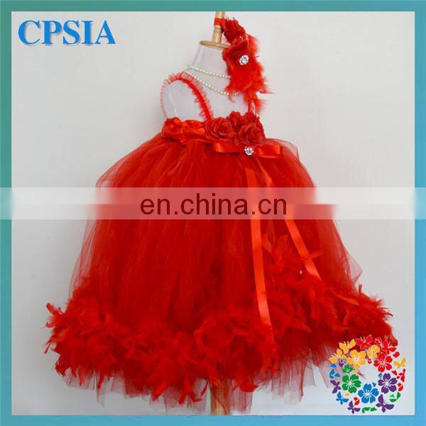 Wholesale baby items,cheap feather dresses,pictures clothing for dance