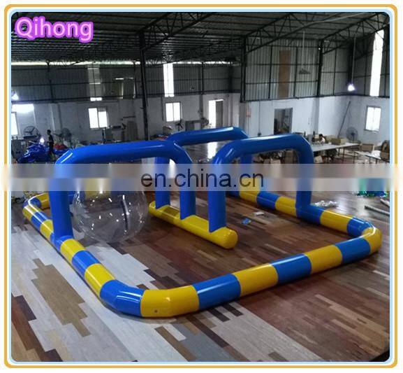 Portable Outdoor Inflatable Sport Game Zorb Ball Go Kart Inflatable Race Track