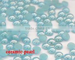 W0602 round pearl rhinestone nail artl,nail art rhinestone pearl for nail beauty,white nail art pearl rhinestone
