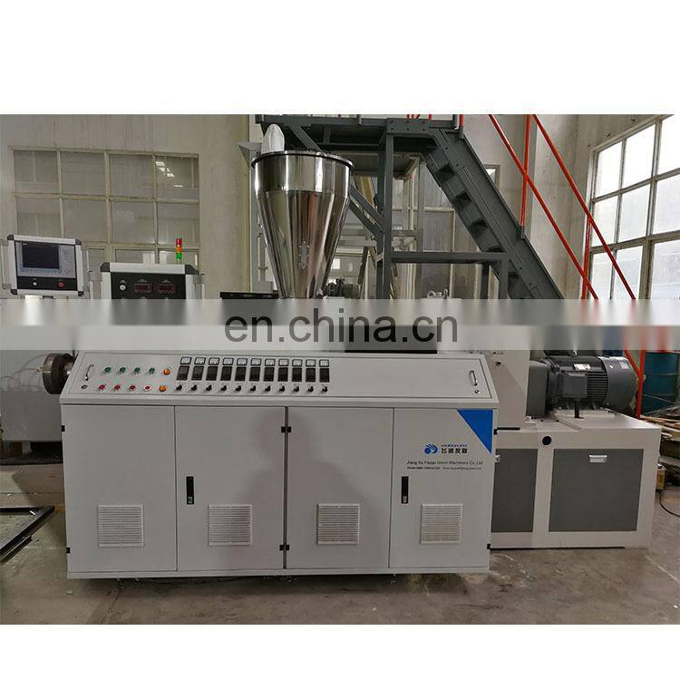 PVC Wood Plastic Composite Decking WPC Machine