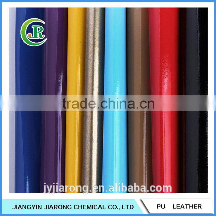 PU Patent Leather for Ladies Fashion Shoes