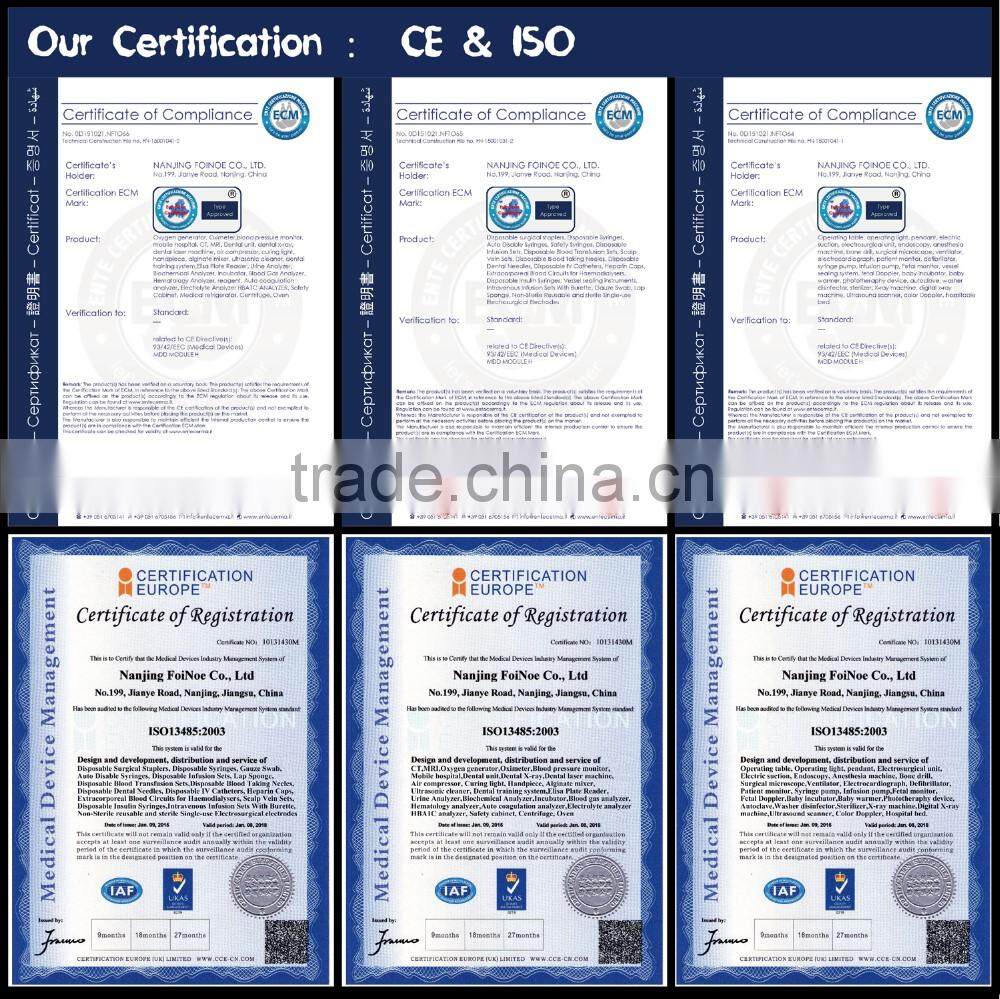 CE approved disposable dental syringe